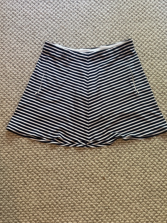 Nike Pants - Niki Striped Navy and White Golf Skort